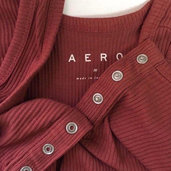 Aeropostale ribbed crop tank top - Picture 2 of 2